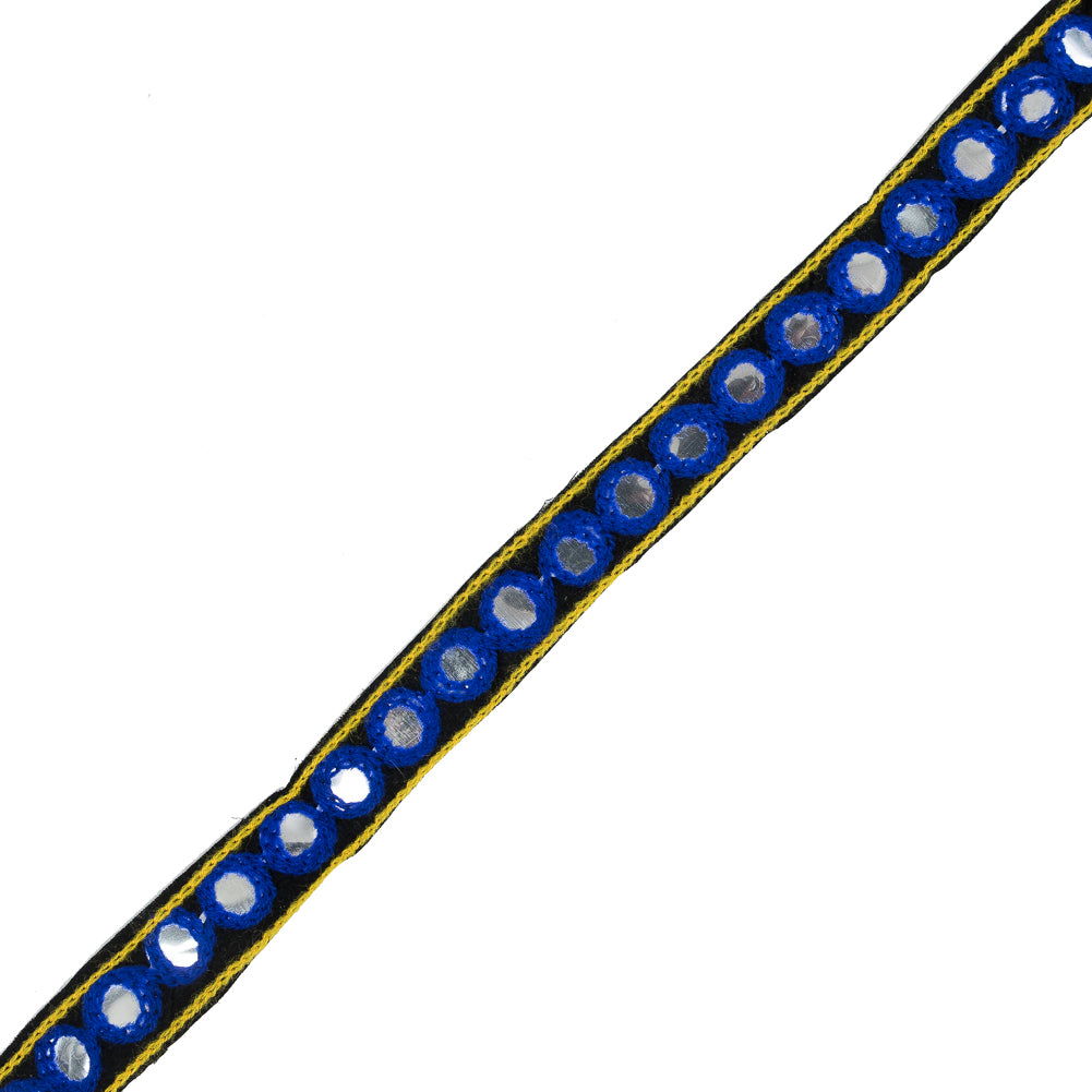 Blue Mirror Trim - 0.75"