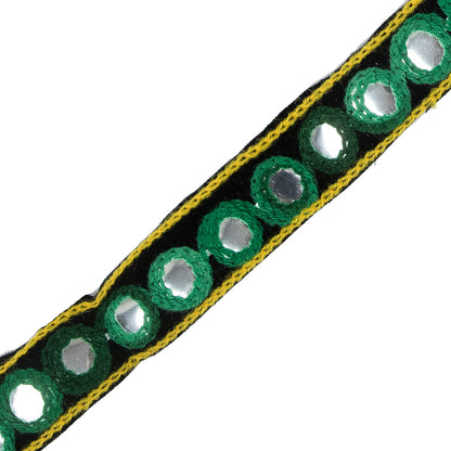 Sea Green Mirror Trim - 0.75" Detail