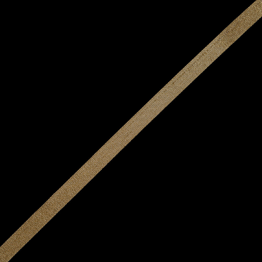 Antique Gold Metallic Ribbon - 0.5"