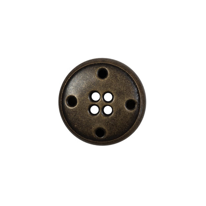 Bronze Metal Dome Button - 28L/18mm Detail