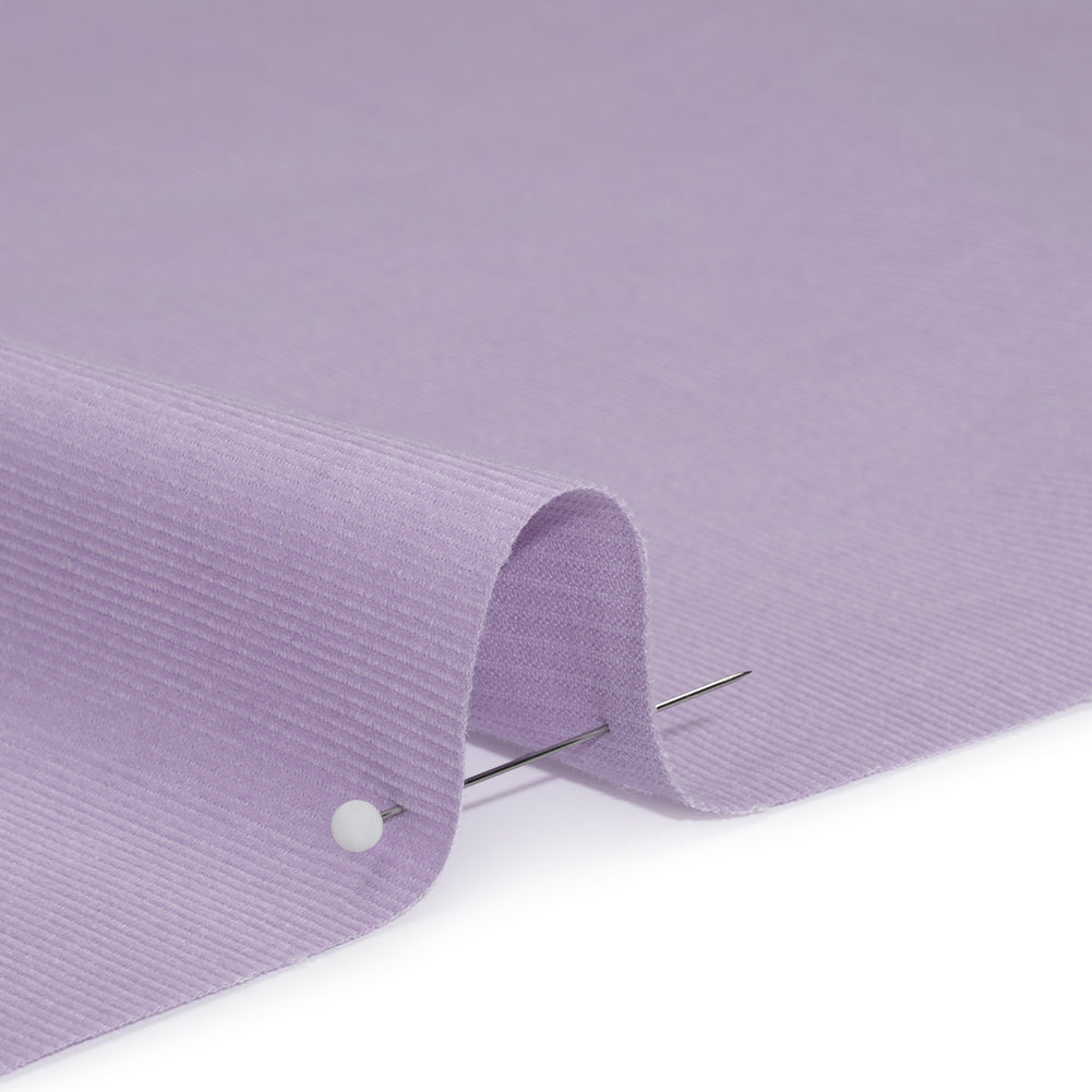 Featherwale Cotton Corduroy - Lavender - Dawn Collection Folded