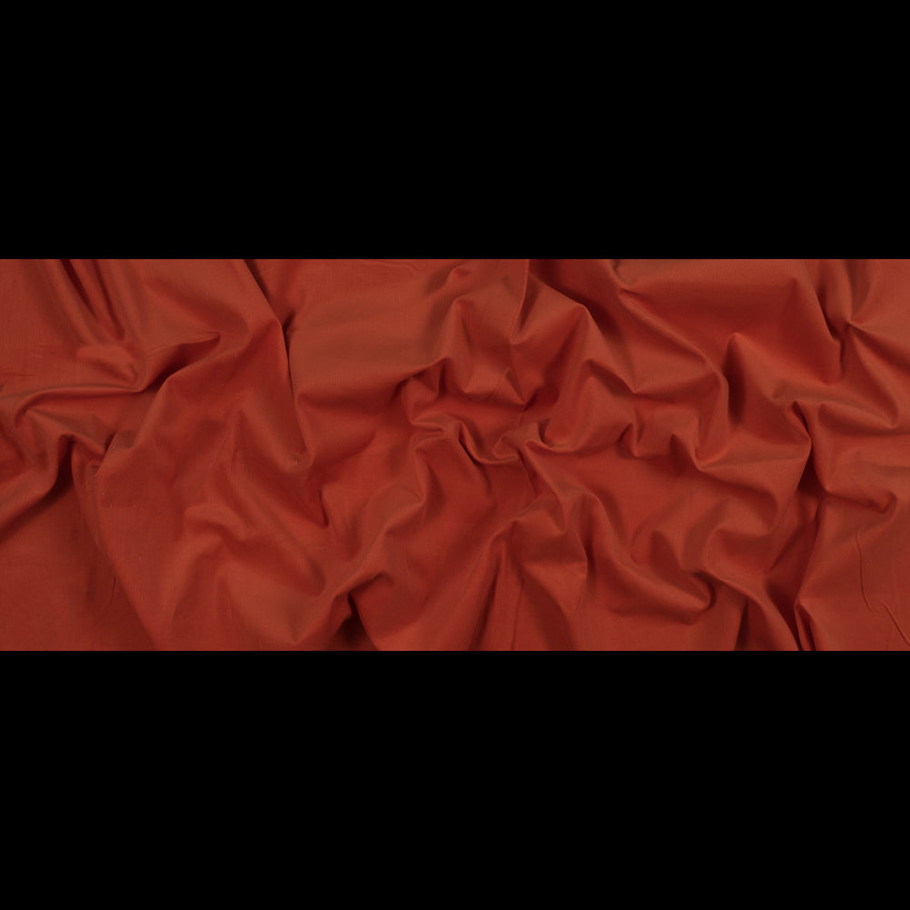 Featherwale Cotton Corduroy - Orange - Dawn Collection Folded