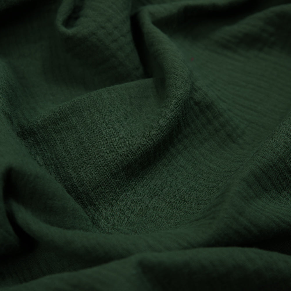 Double Cotton Gauze - Hunter Green - Talamanca Collection Full