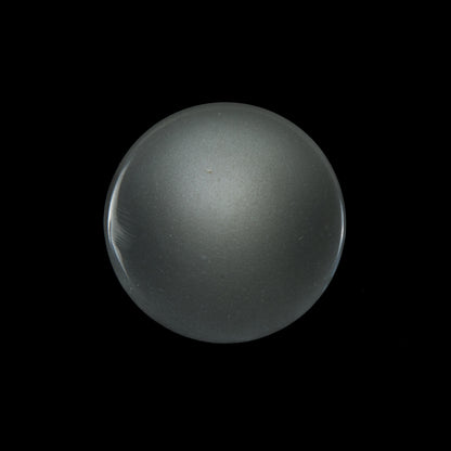 Italian Light Gray Flat Shank Back Button - 36L/23mm