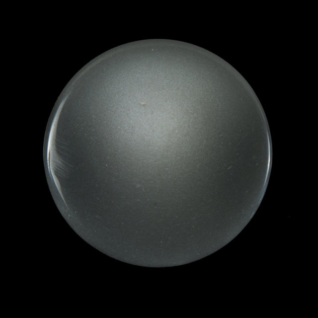 Italian Light Gray Flat Shank Back Button - 44L/28mm