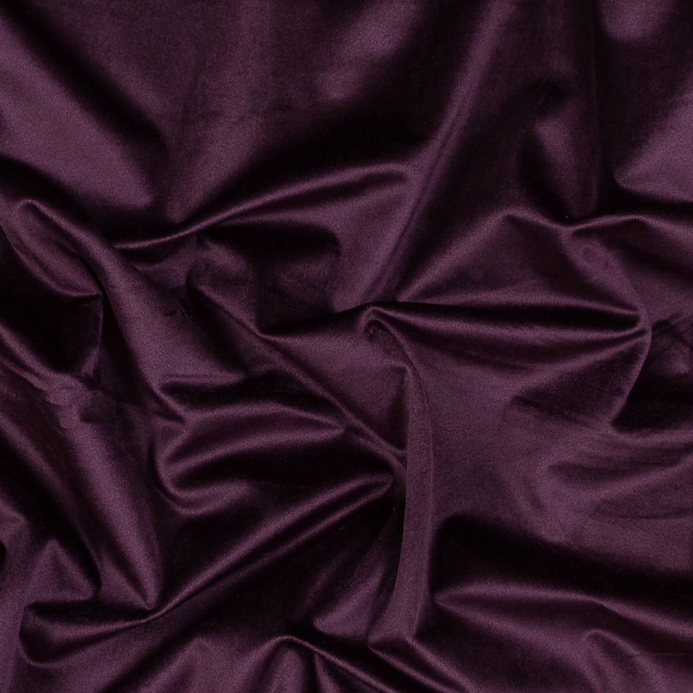 Polyester Velvet - Merlot Grape - Helene Collection