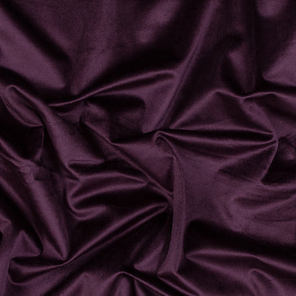 Polyester Velvet - Merlot Grape - Helene Collection