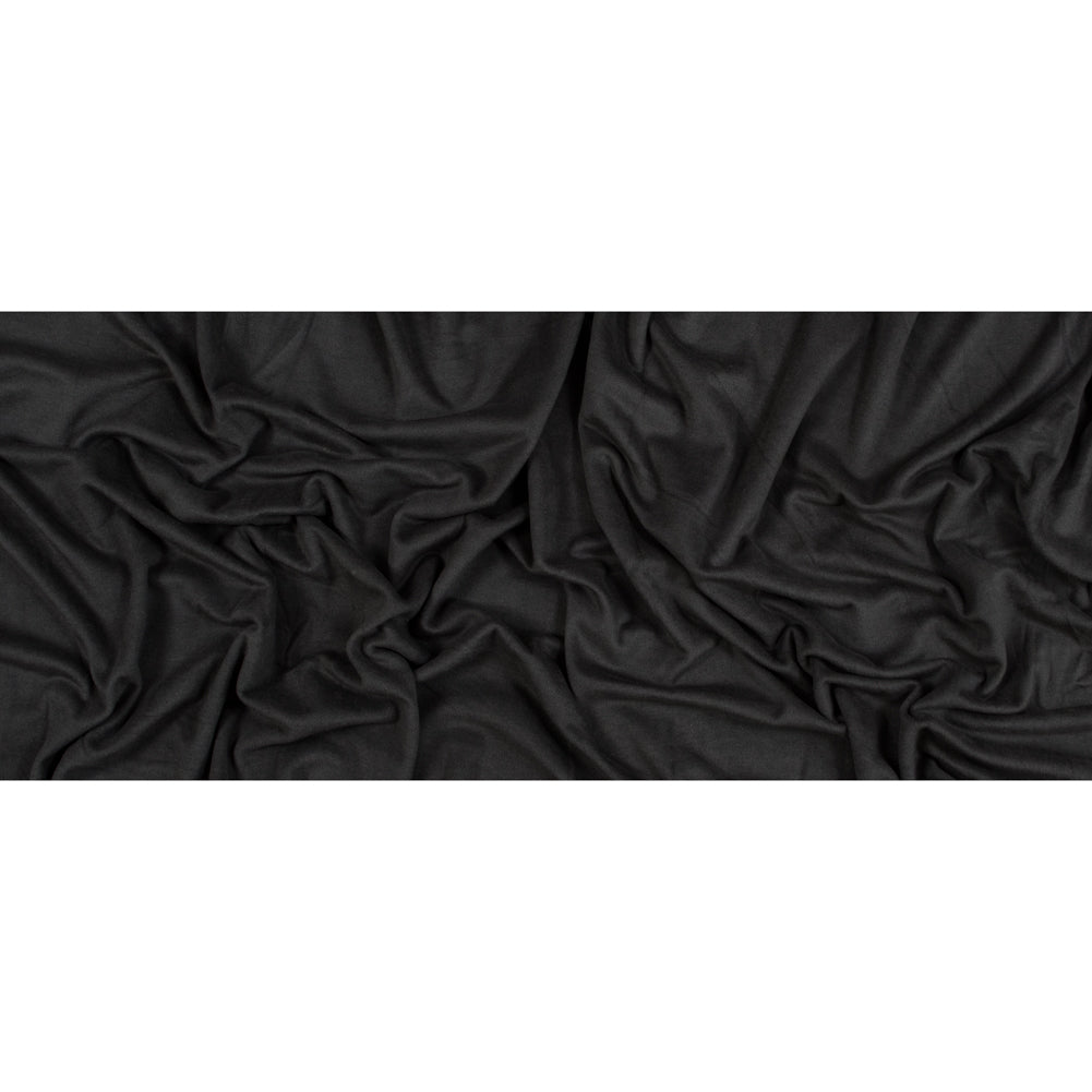 Gray Stretch One Sided Fleece-Backed Knit Folded