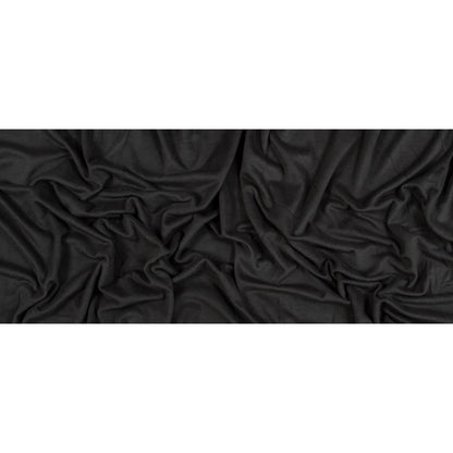 Gray Stretch One Sided Fleece-Backed Knit Folded