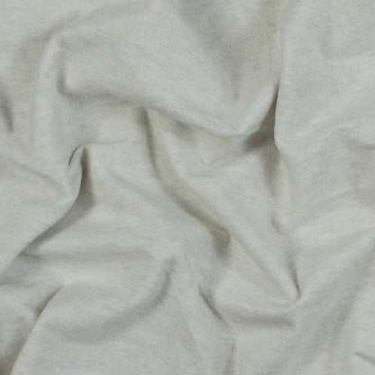 Fleece-Backed Stretch Cotton Knit - Oatmeal - Cecil Collection