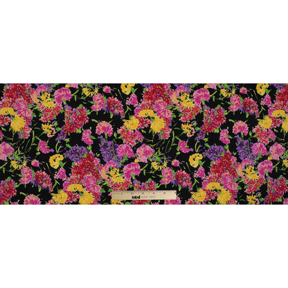 Vibrant Floral Stretch Cotton Sateen Full