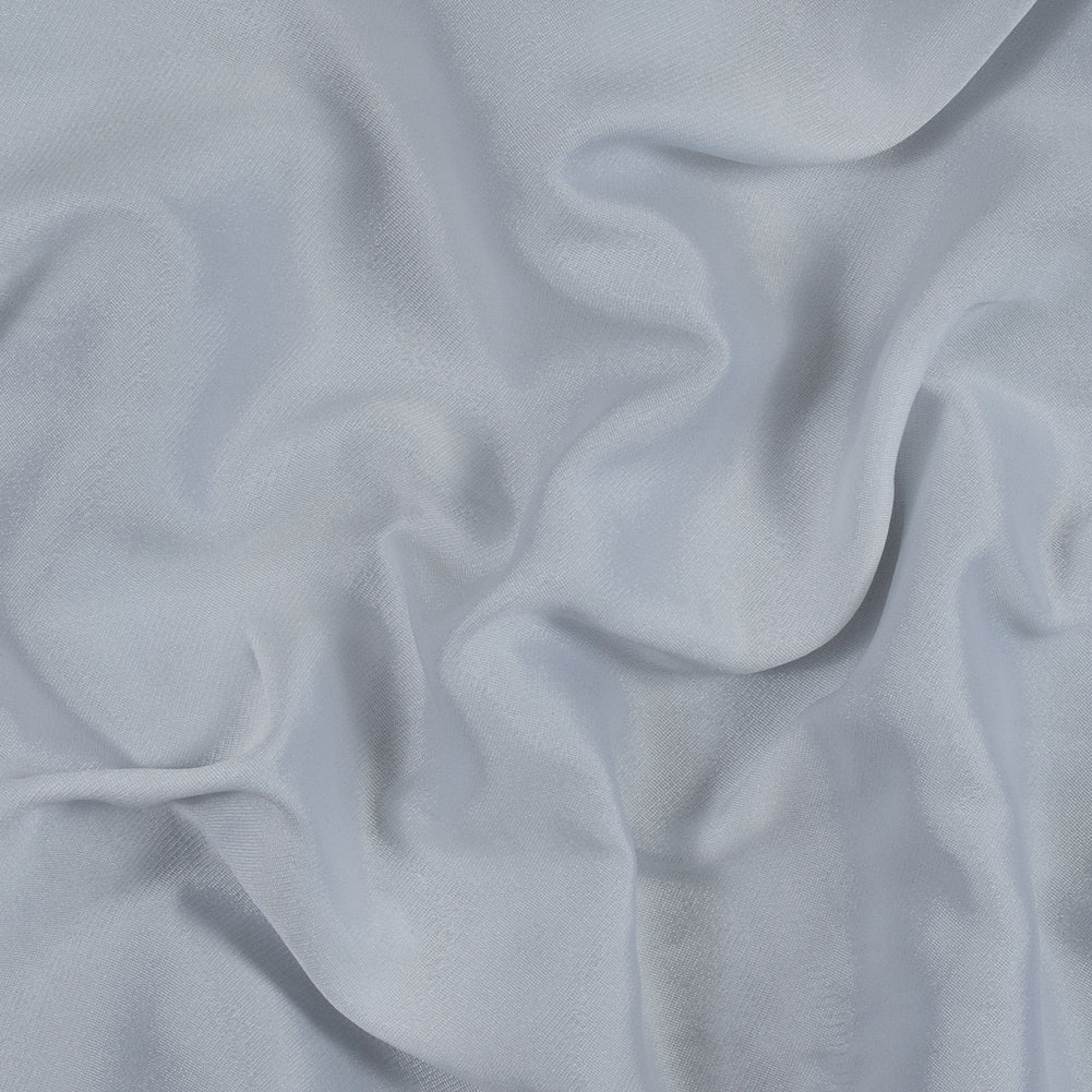 Luminous White Polyester Twill