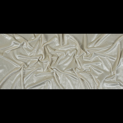 Metallic Velvet - Ivory - Ava Collection Folded