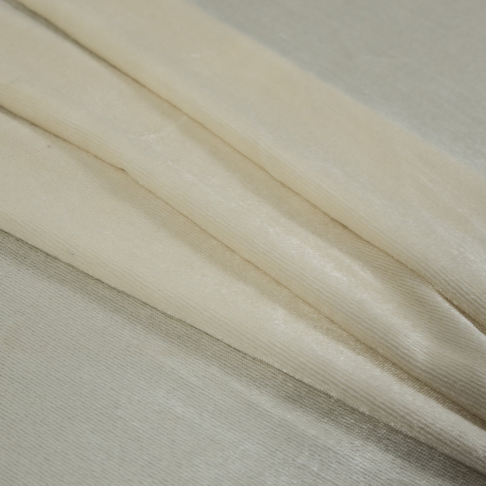 Metallic Velvet - Ivory - Ava Collection Detail