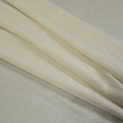 Metallic Velvet - Ivory - Ava Collection Detail