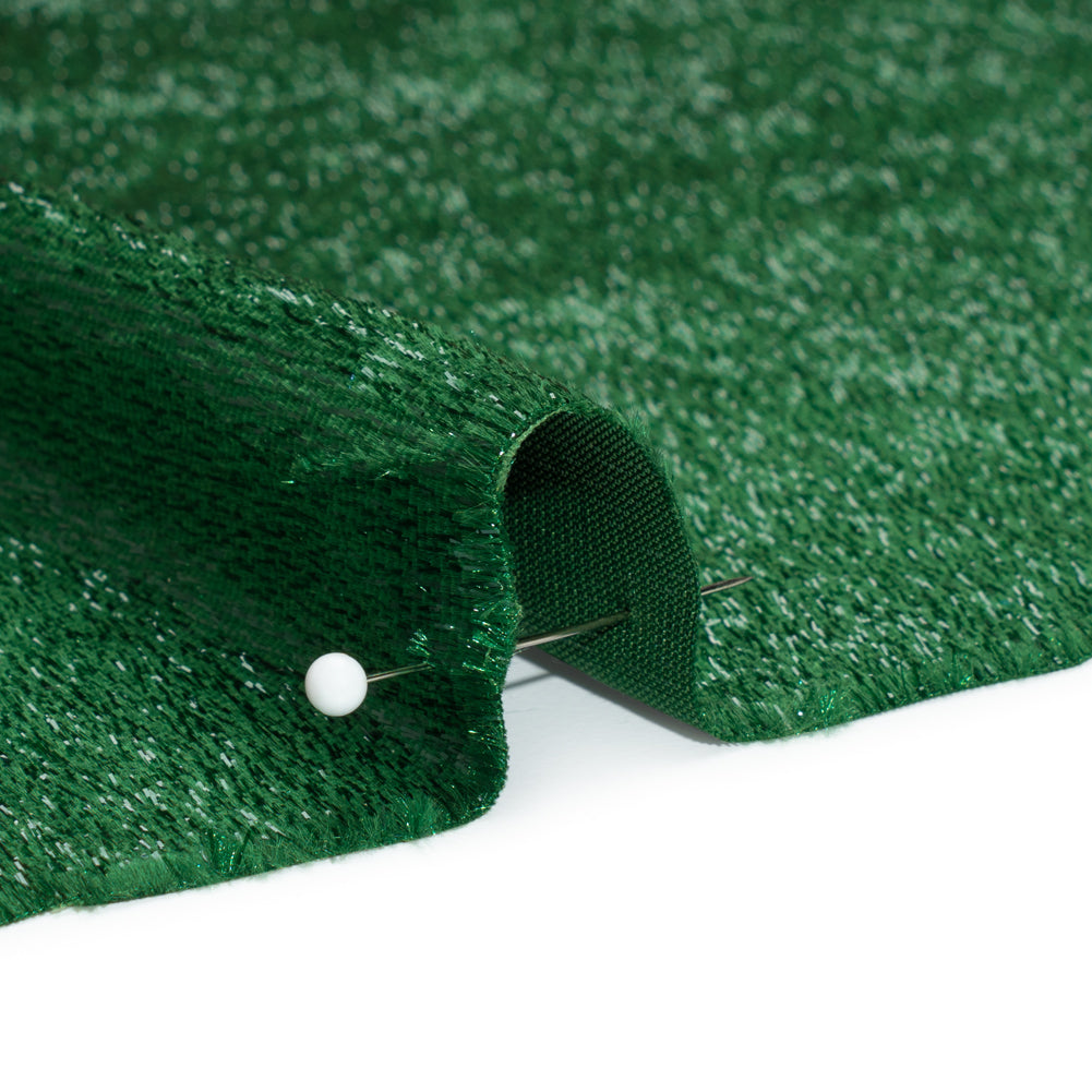 Metallic Velvet - Emerald Green - Ava Collection Folded