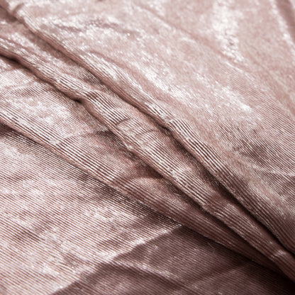 Metallic Velvet - Rose Gold - Ava Collection Detail