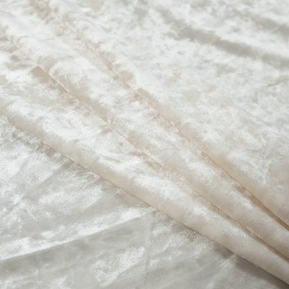 Crushed Velour - Vanilla Ice - Auguste Collection Detail