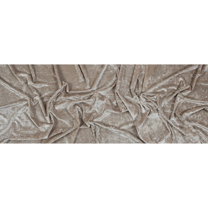Crushed Velour - Moonbeam - Auguste Collection Folded