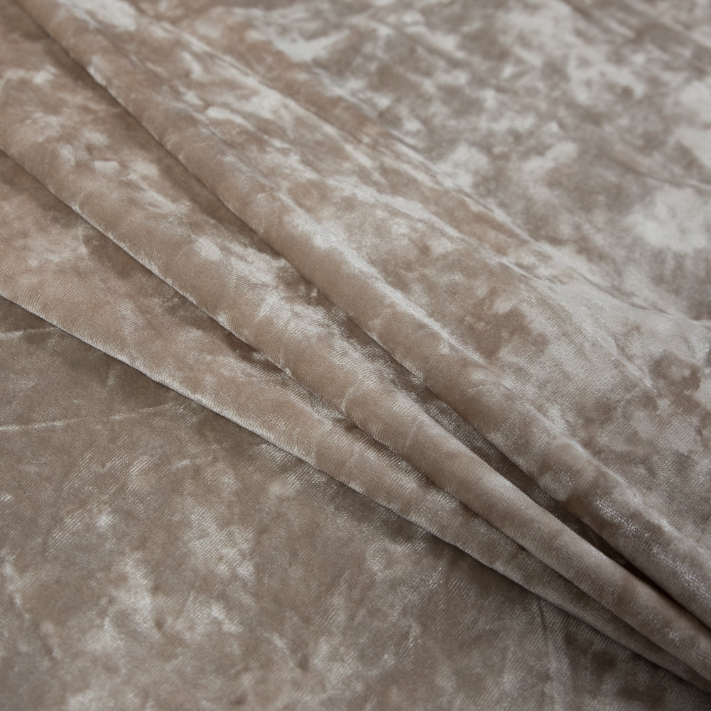Crushed Velour - Moonbeam - Auguste Collection Detail