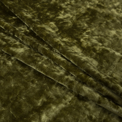 Crushed Velour - Woodbine Green - Auguste Collection Detail