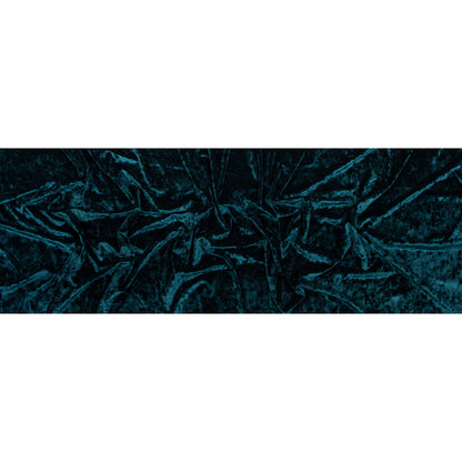 Crushed Velour - Pacific Blue - Auguste Collection Folded