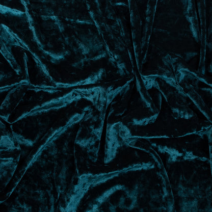 Crushed Velour - Pacific Blue - Auguste Collection