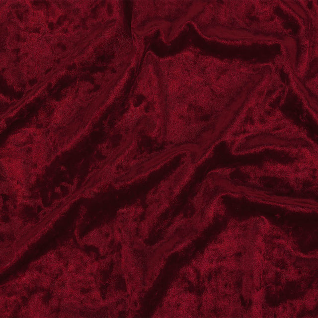 Crushed Velour - Deep Claret - Auguste Collection