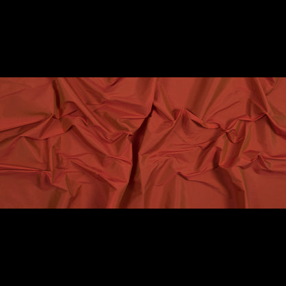 Polyester Taffeta - Plain Dyed Orange - Bellamy Collection Folded