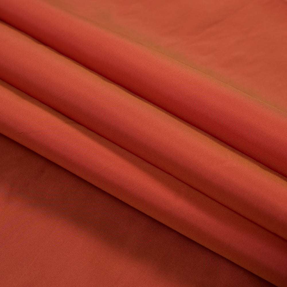 Polyester Taffeta - Plain Dyed Orange - Bellamy Collection Detail