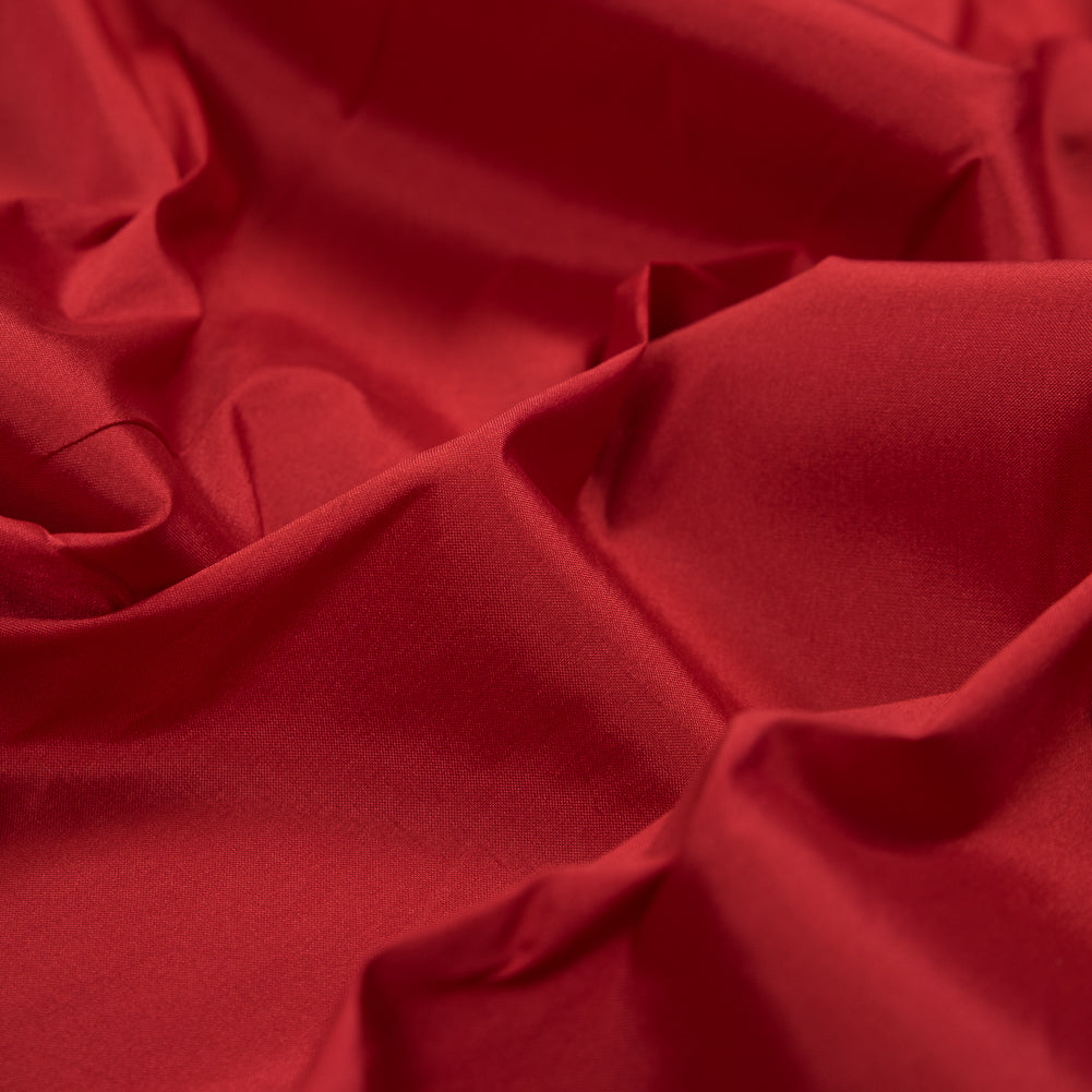 Polyester Taffeta - Plain Dyed Goji Berry Red - Bellamy Collection Full