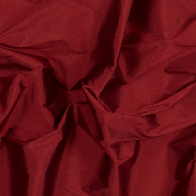 Polyester Taffeta - Plain Dyed Tango Red - Bellamy Collection