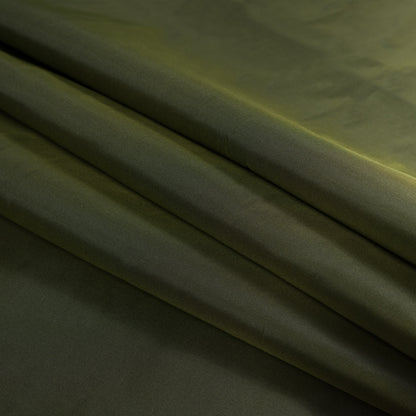Polyester Taffeta - Plain Dyed Olive - Bellamy Collection Detail