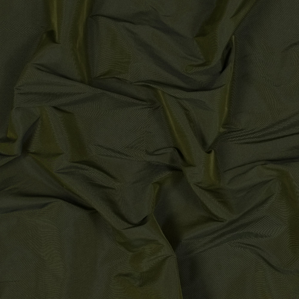 Polyester Taffeta - Plain Dyed Olive - Bellamy Collection