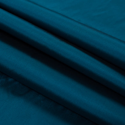 Polyester Taffeta - Plain Dyed Teal - Bellamy Collection Detail