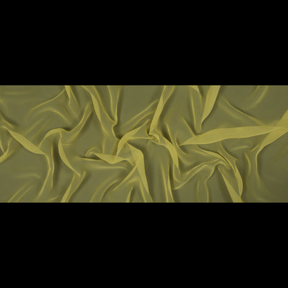 Polyester Chiffon - Lemon - Regina Collection Folded