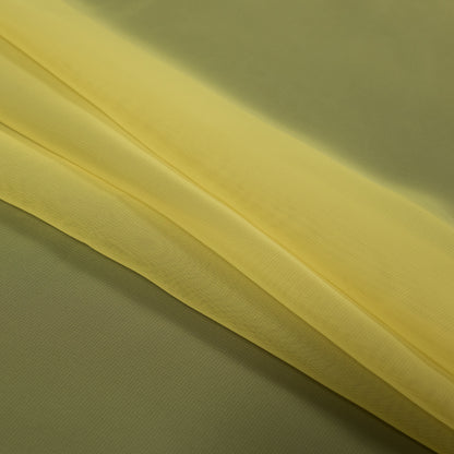 Polyester Chiffon - Lemon - Regina Collection Detail