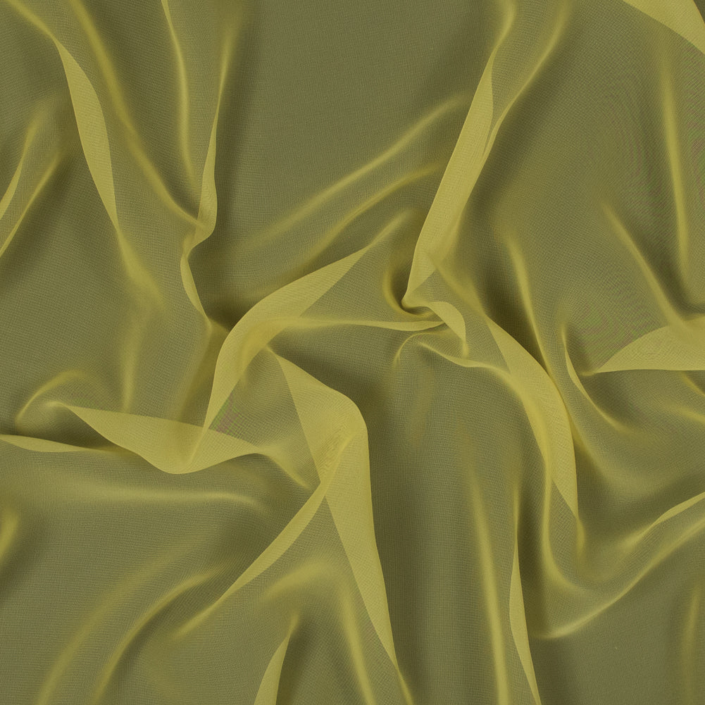 Polyester Chiffon - Lemon - Regina Collection