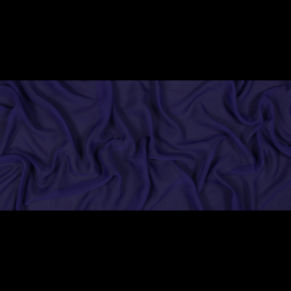 Polyester Chiffon - Plum - Regina Collection Folded