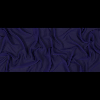 Polyester Chiffon - Plum - Regina Collection Folded
