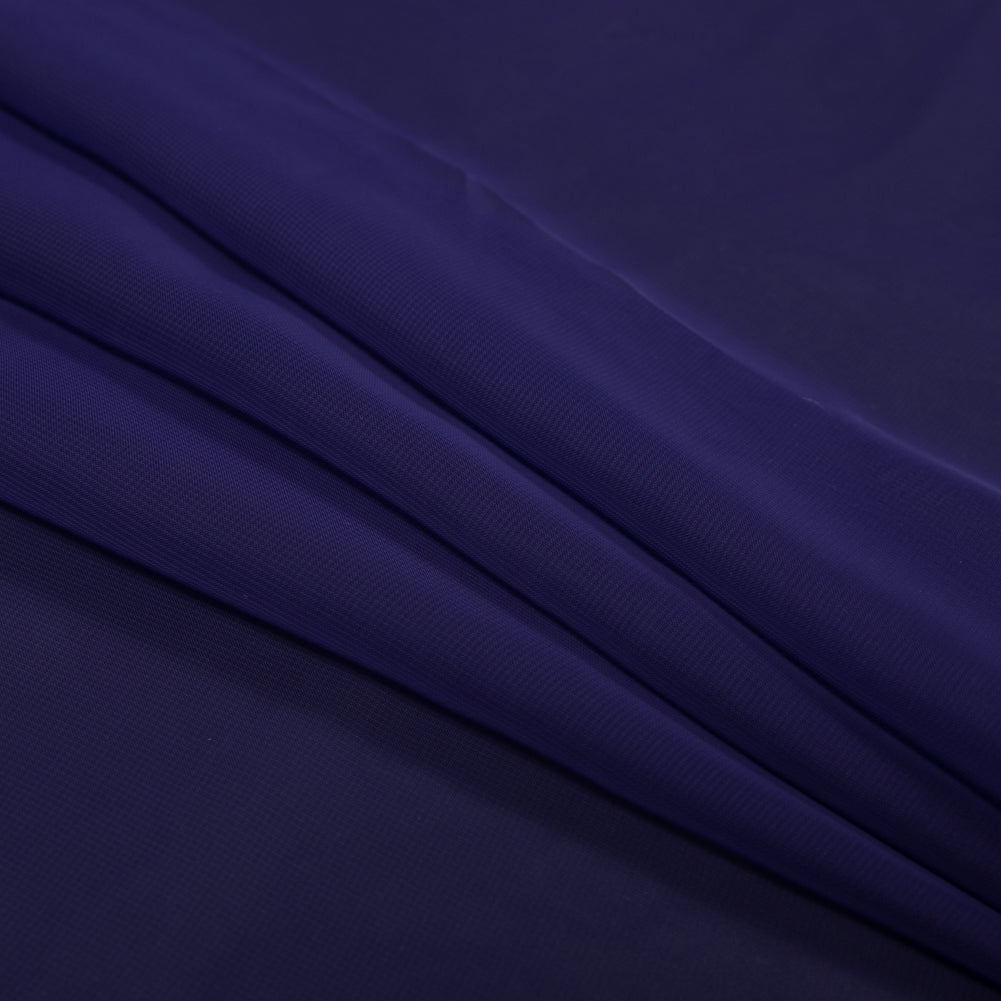 Polyester Chiffon - Plum - Regina Collection Detail
