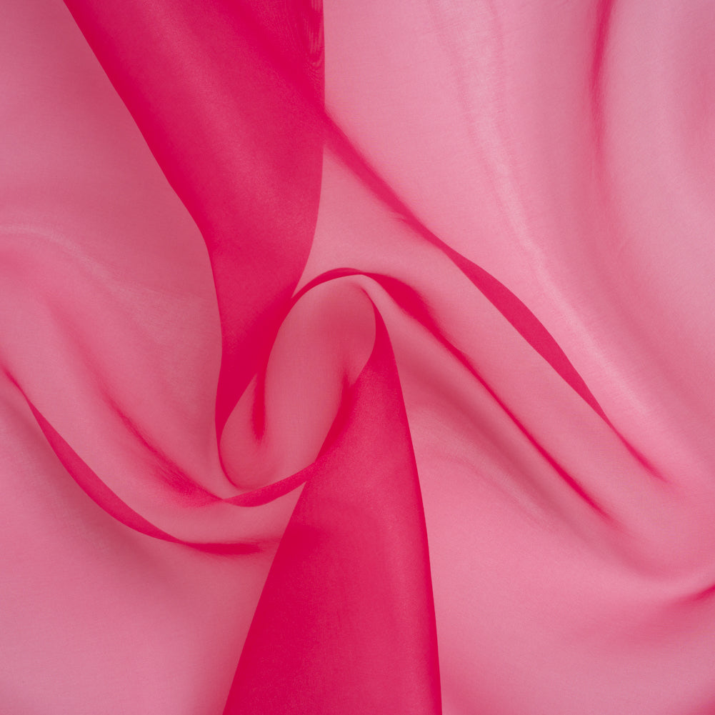 2-Ply Polyester Organza - Deep Berry - Zelda Collection