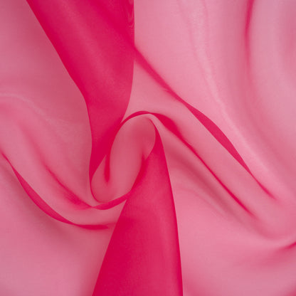2-Ply Polyester Organza - Deep Berry - Zelda Collection