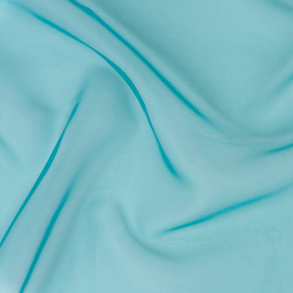 2-Ply Polyester Organza - Teal - Zelda Collection