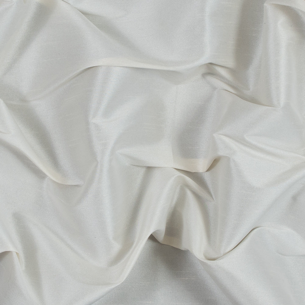 Polyester Shantung - Ivory - Eirian Collection