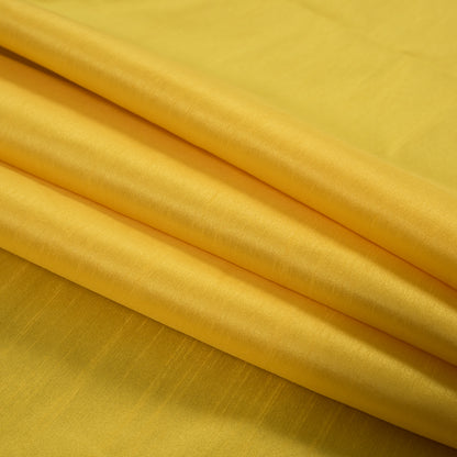 Polyester Shantung - Gamboge Yellow - Eirian Collection Detail