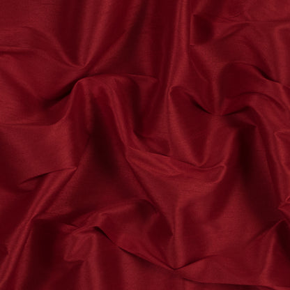 Polyester Shantung - Red - Eirian Collection