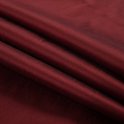 Polyester Shantung - Burgundy - Eirian Collection Detail