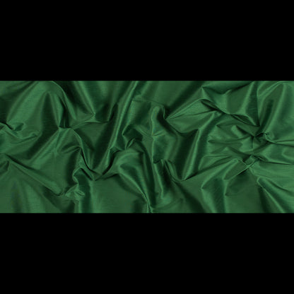 Polyester Shantung - Kelly Green - Eirian Collection Folded