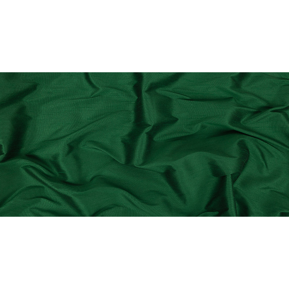 Polyester Shantung - Forest - Eirian Collection Folded